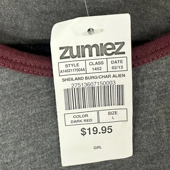 A.Lab Alien Graphic Raglan T-Shirt NWT - Picture 6 of 6